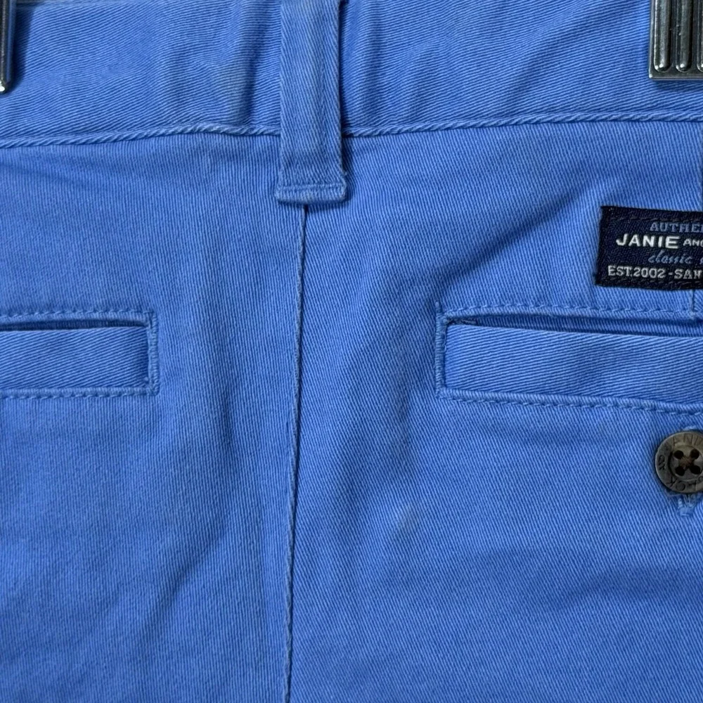 Janie and Jack Boys Blue Chino Pants Size 6 Dress Casual School‎